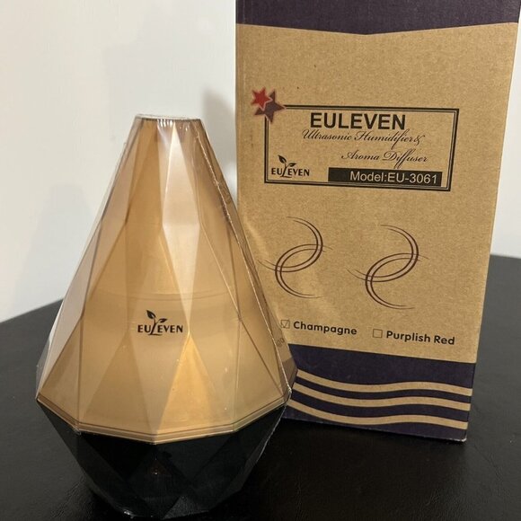 Euleven Ultrasonic Humidifier Aroma Diffuser Color Charging 6.5” - Picture 7 of 7